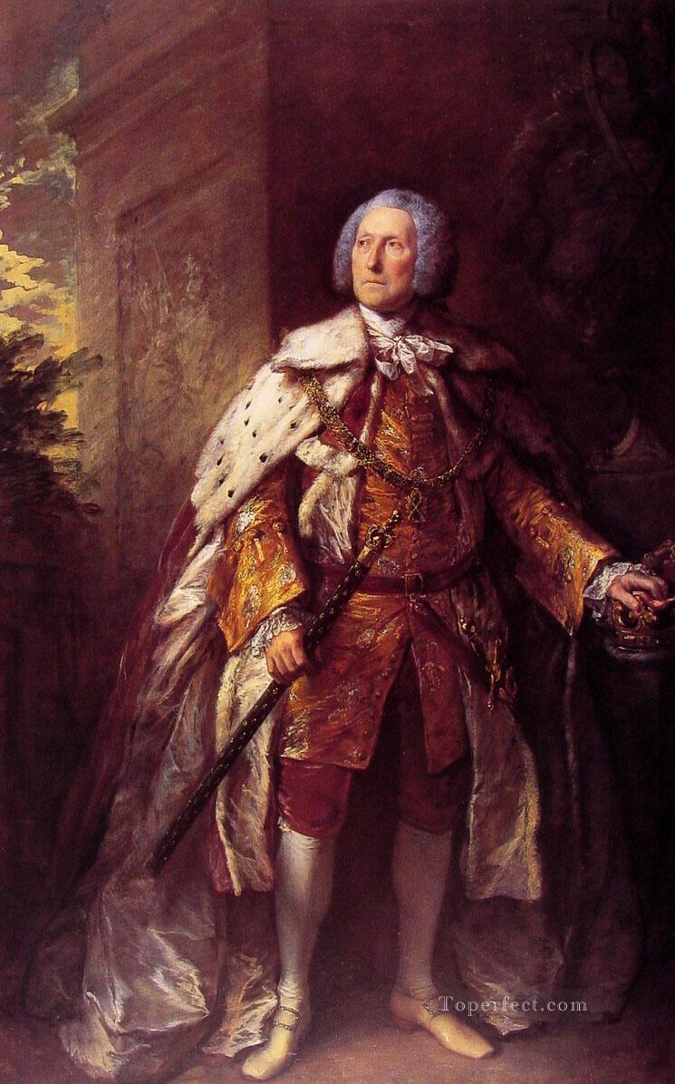 John Fourth Duke of Argyll portrait Thomas Gainsborough Oil Paintings